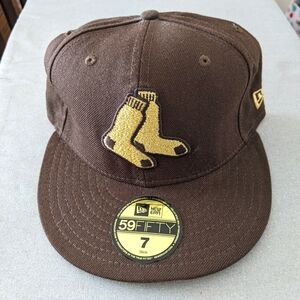 Men's Boston Red Sox Special edition -  Brown & Gold Cap
